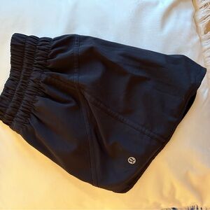 Black Lululemon Track That Shorts
